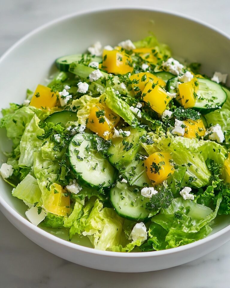 Fresh and Flavorful Maroulosalata Recipe