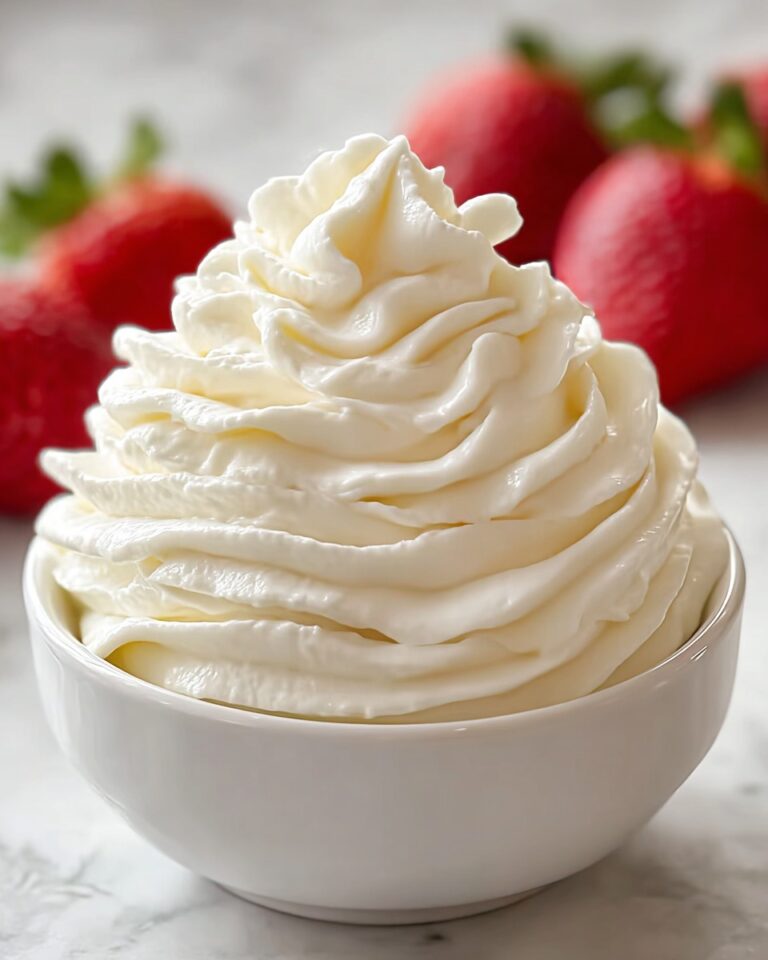 Homemade Whipped Cream Recipe