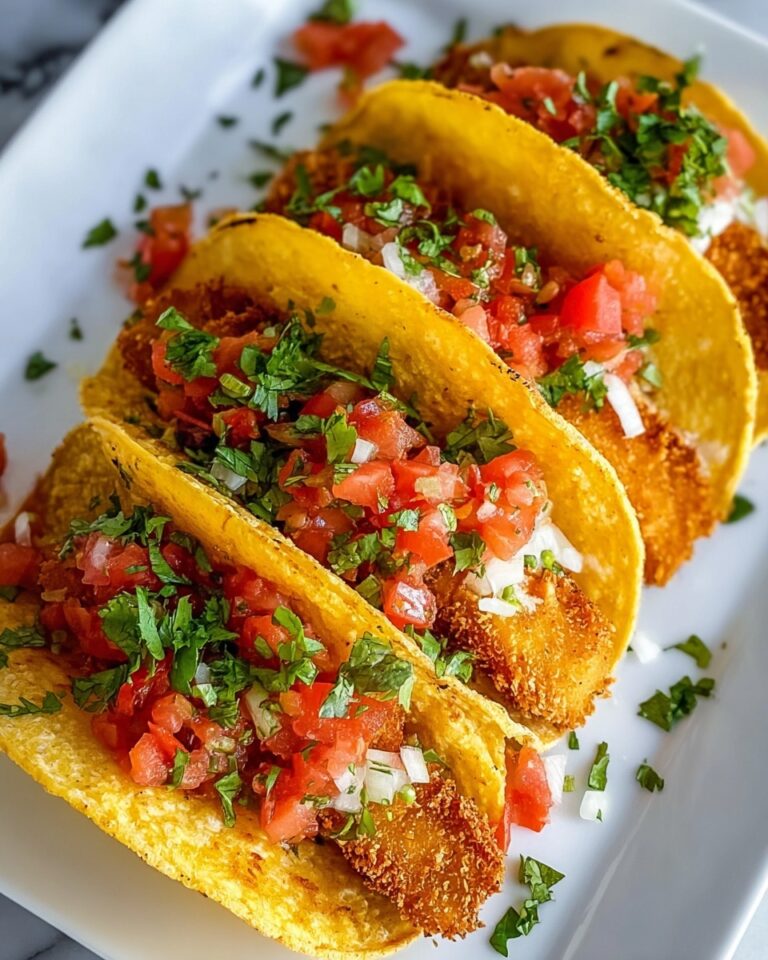 Cheesy Chipotle Chicken Tacos with a Crispy Crust Recipe