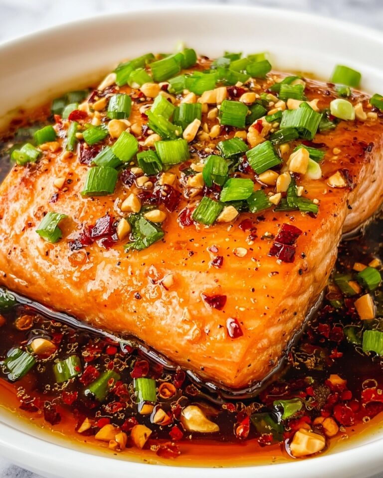 Chili Crisp Butter Salmon Recipe