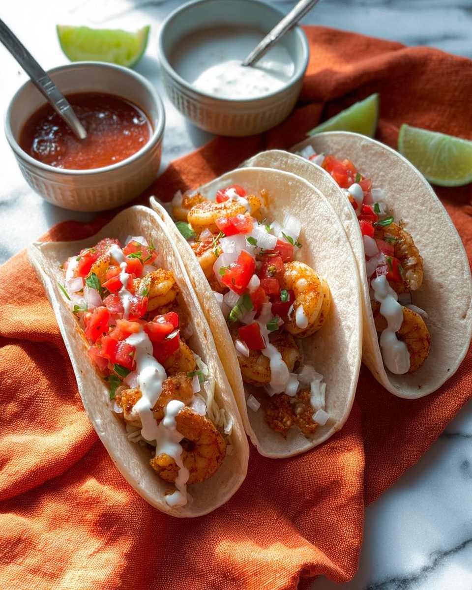 Sweet and Smoky BBQ Shrimp Tacos Recipe - Recipe Image