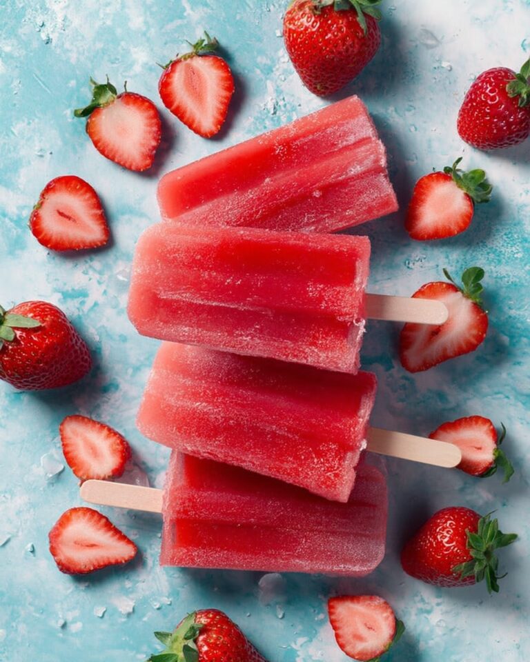 Strawberry Moscato Popsicles Recipe