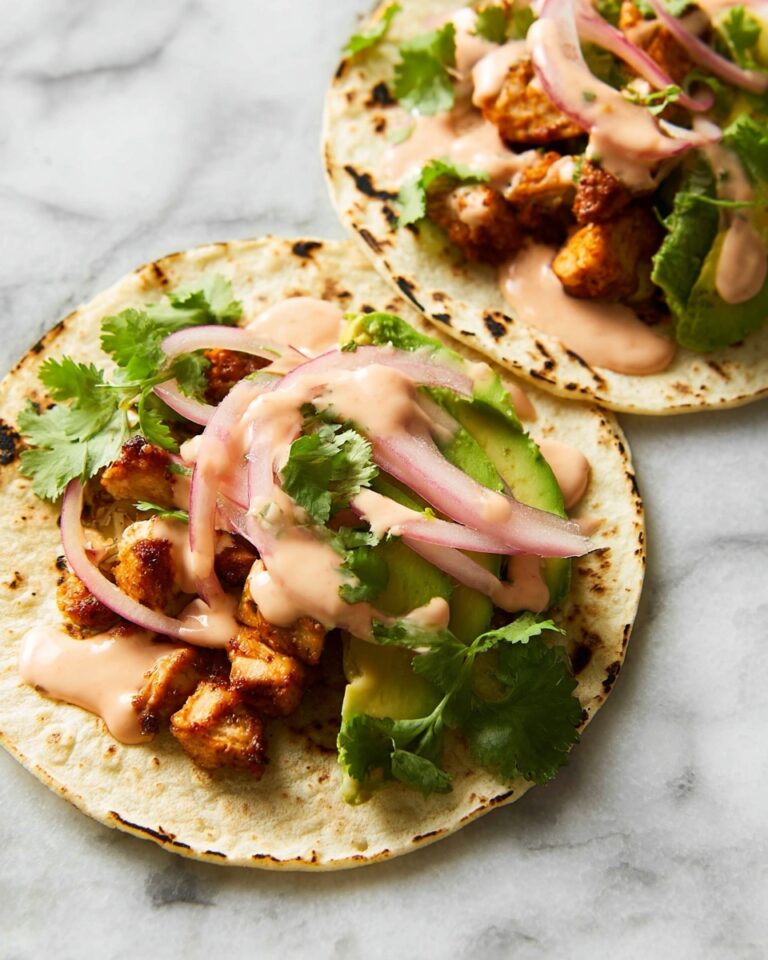 Steak Tacos with Garlic Butter and Chipotle Mayo Recipe