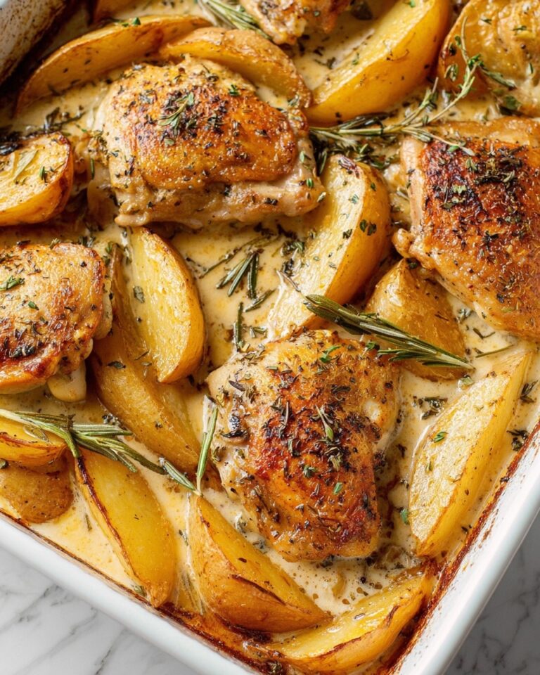 Sheet Pan Baked Chicken and Potatoes Recipe