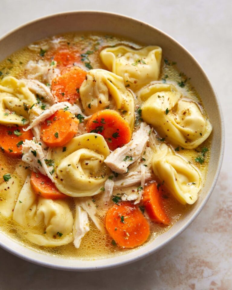 Instant Pot Chicken Tortellini Soup Recipe