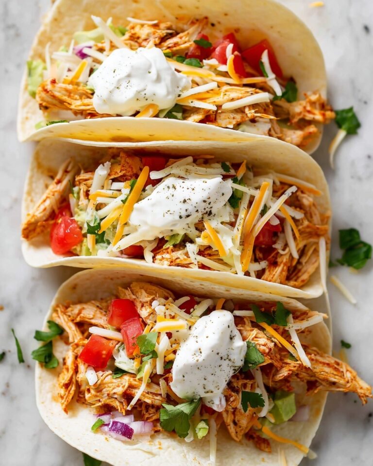 Instant Pot Chicken Tacos Recipe