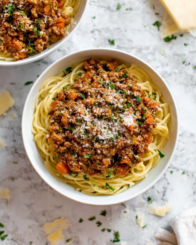 Crockpot Ragu with Ground Beef and Pork Recipe