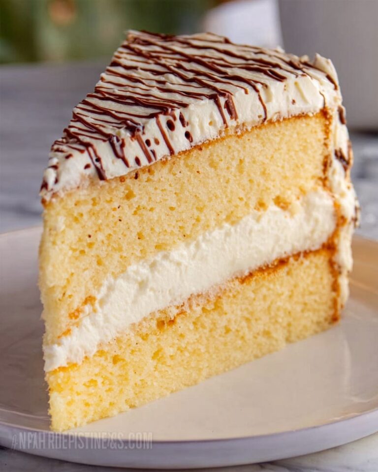 Ptichye Moloko Cake (Bird’s Milk Cake) Recipe