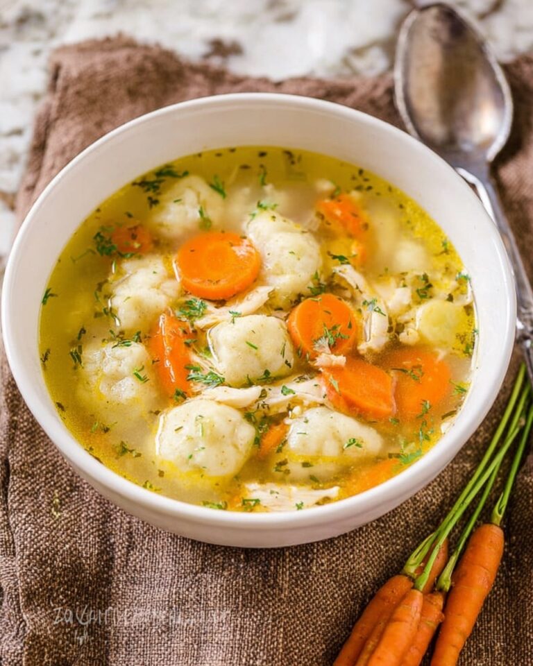 Chicken and Dumpling Soup Recipe