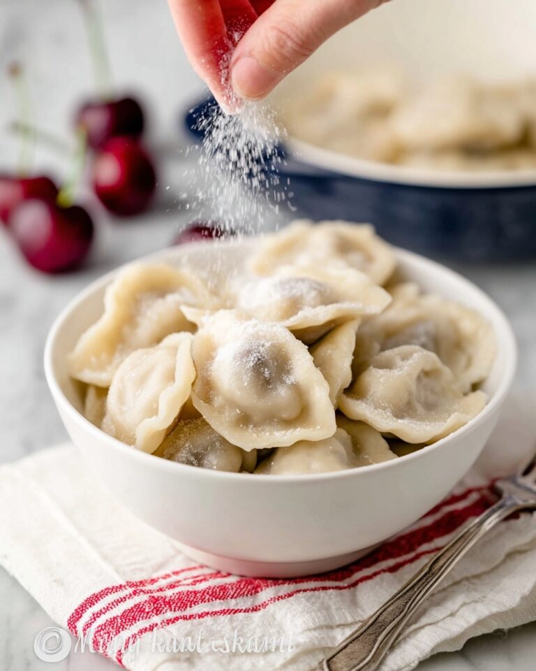 Cherry Vareniki (Cherry Pierogi) Recipe