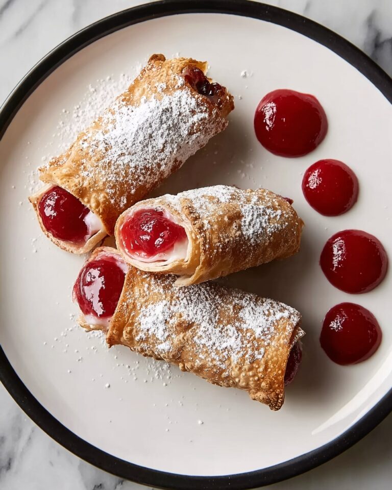 Air Fryer Cherry Pie Taquitos: A Sweet & Crispy Dessert in Minutes Recipe