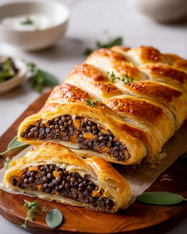 Festive Vegan Lentil Stromboli: A Holiday Showstopper Recipe