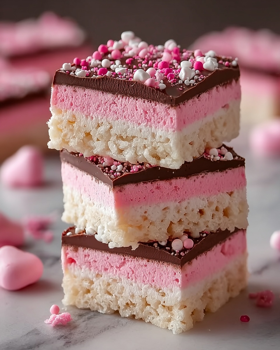 Cherry Cherry Rice Krispie Treats Recipe - Recipe Image