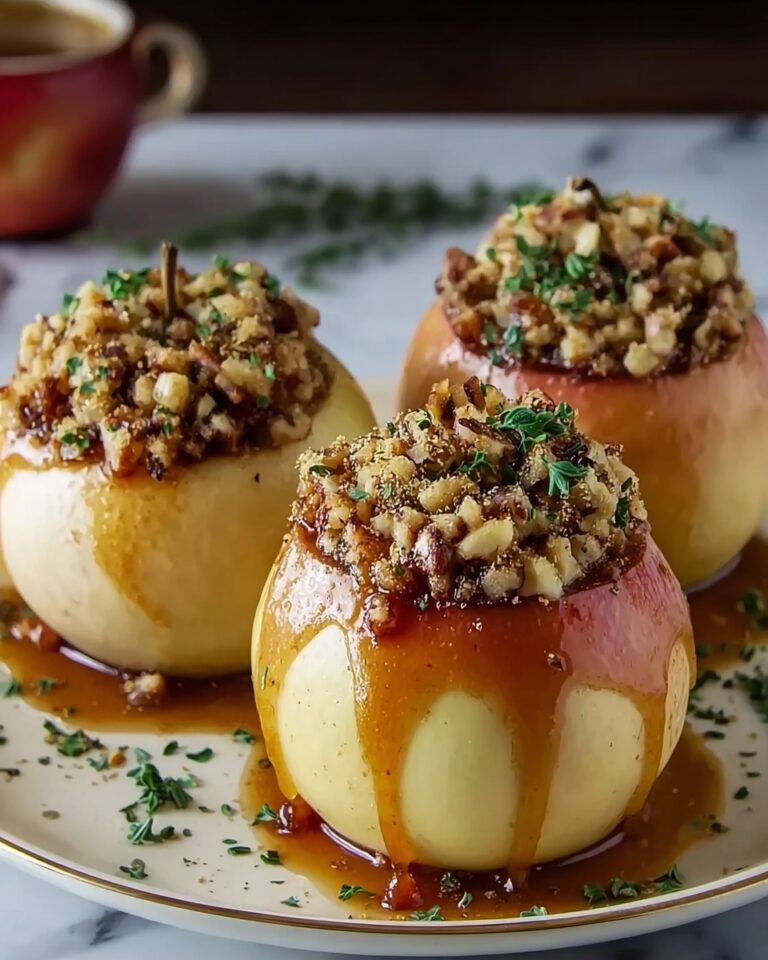 Cheesecake Stuffed Baked Apples Recipe