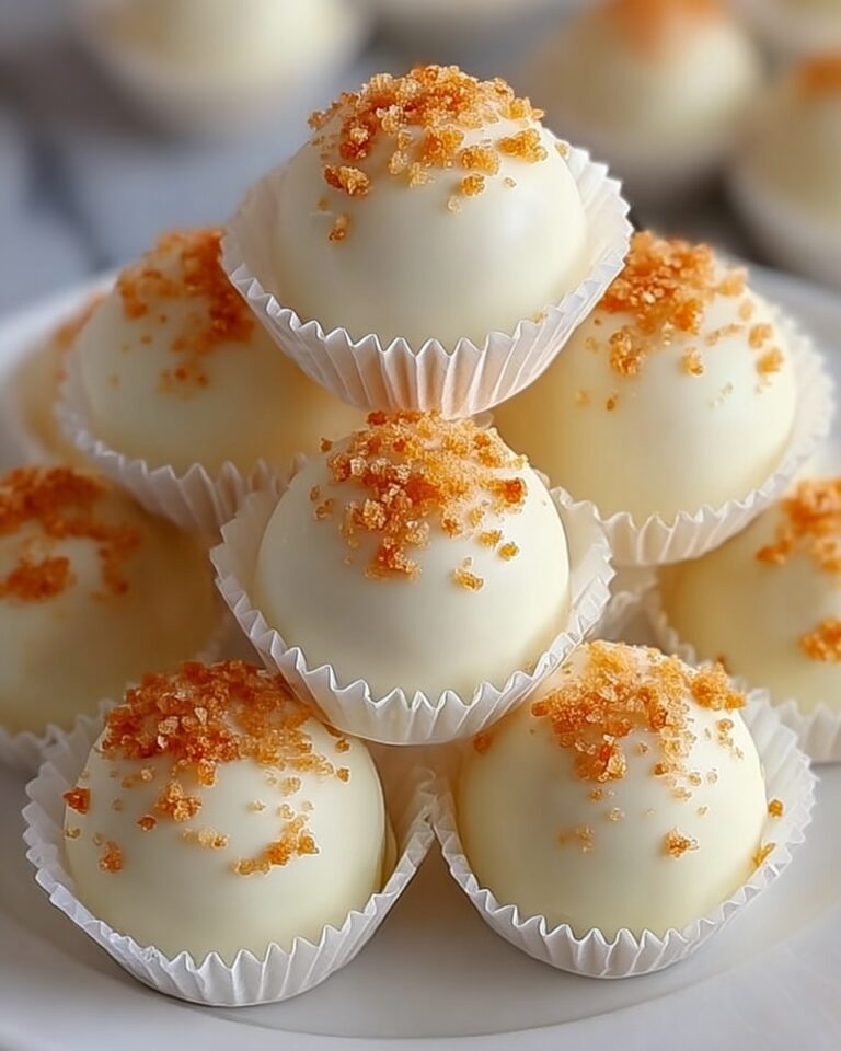 Dreamy No Bake Orange Creamsicle Truffles Recipe