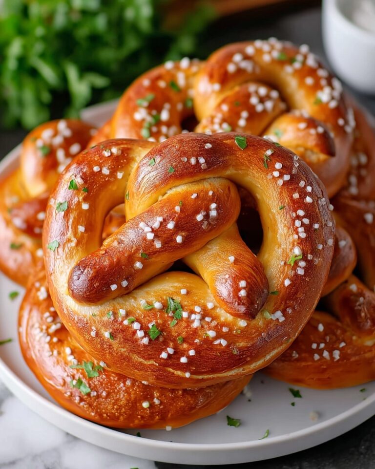 Chewy Homemade Soft Pretzels Recipe