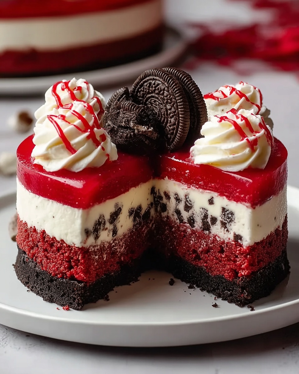 Christmas Red Velvet Cheesecake – A Festive and Delicious Holiday Dessert Recipe - Recipe Image