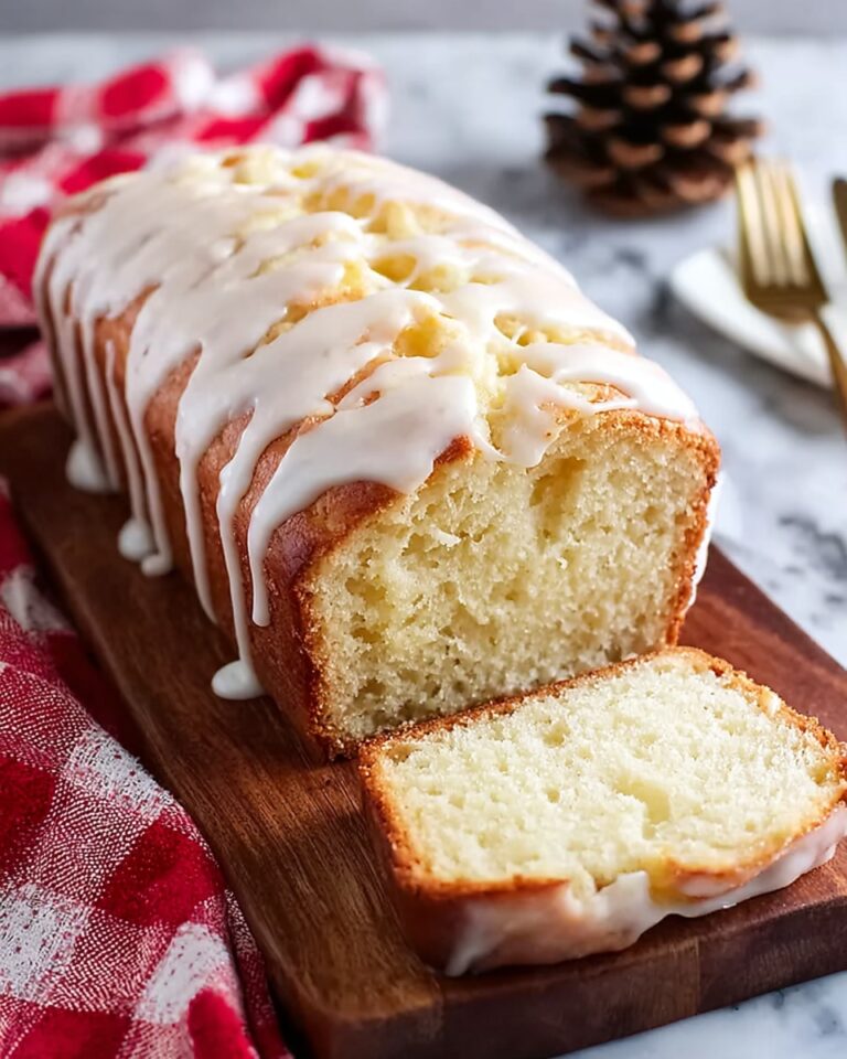 Festive Christmas Eggnog Bread with White Chocolate and Pecans Recipe