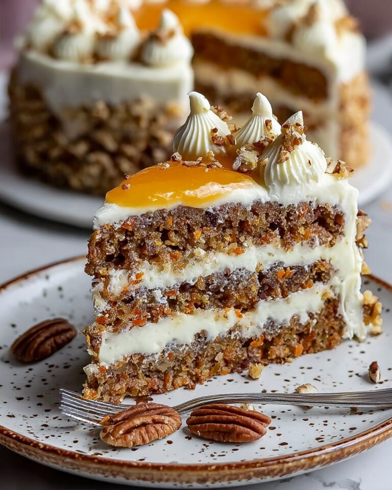 Decadent Carrot Cake Cheesecake Recipe