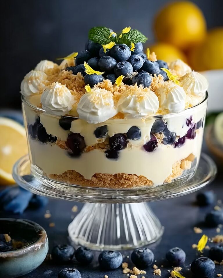 Lemon Blueberry Trifle Recipe