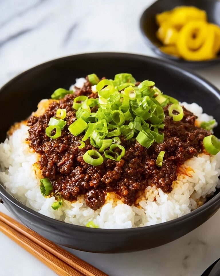 Quick and Flavorful Korean Ground Beef Bowl Recipe
