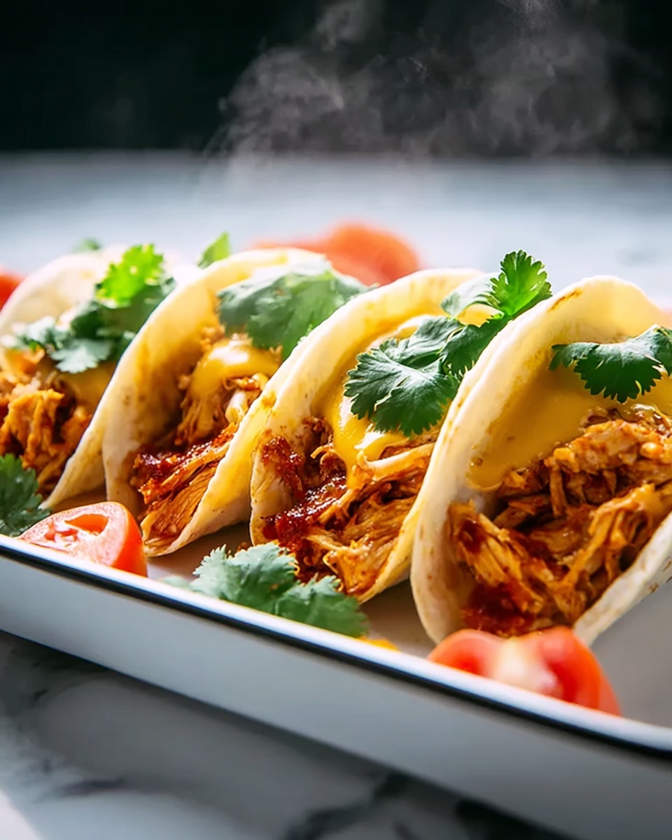 Easy Rotisserie Chicken Tacos Recipe - Recipe Image