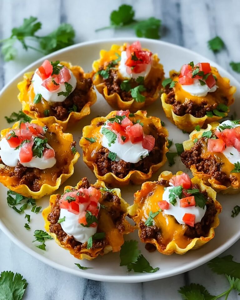 Crispy & Flavorful Taco Cups Recipe