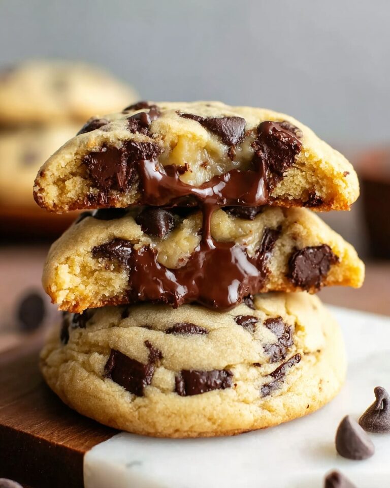 Cheesecake-Stuffed Chocolate Chip Cookies Recipe