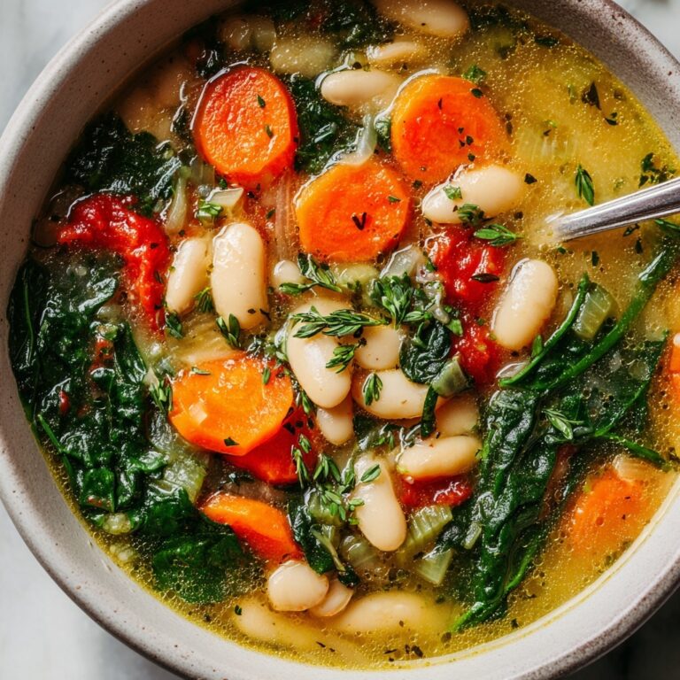 Mediterranean White Bean Soup Recipe