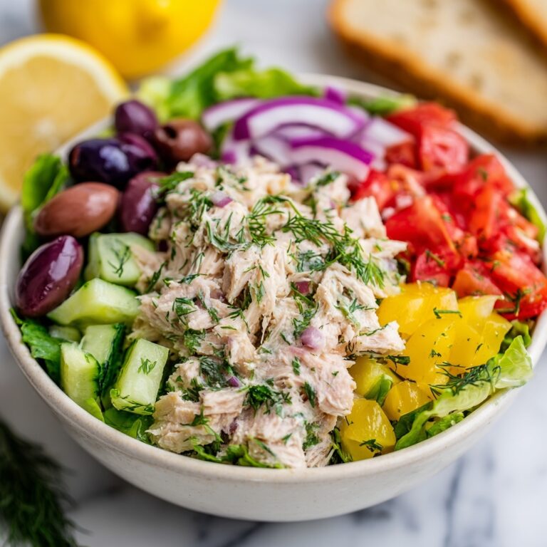 Quick Mediterranean Tuna Salad Recipe