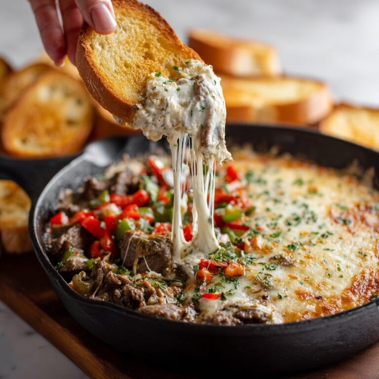Philly Cheesesteak Dip Recipe