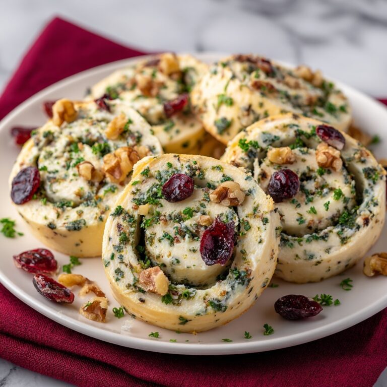 Easy Christmas Cranberry Roll-Ups Recipe
