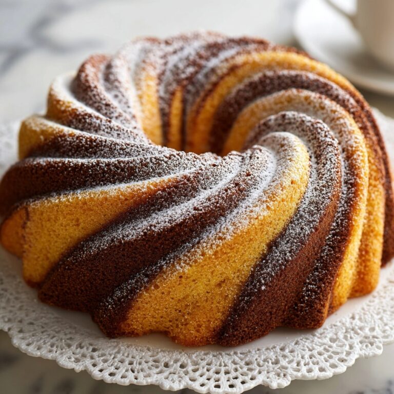 Cinnamon Swirl Bundt Cake Recipe