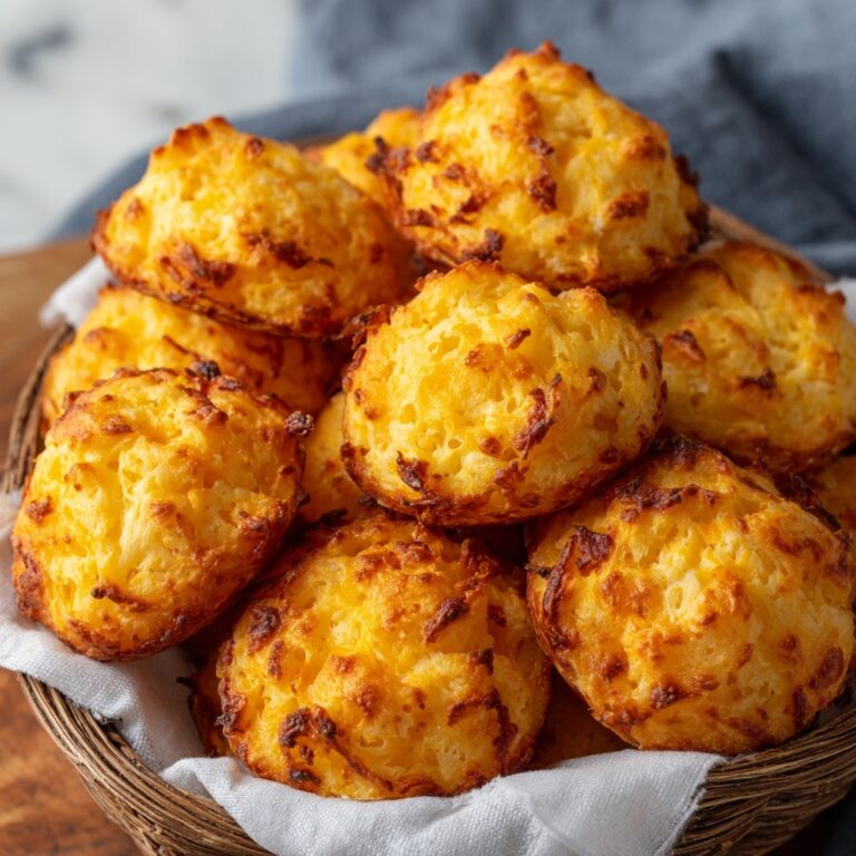 Keto Cheese Puffed Snacks Recipe