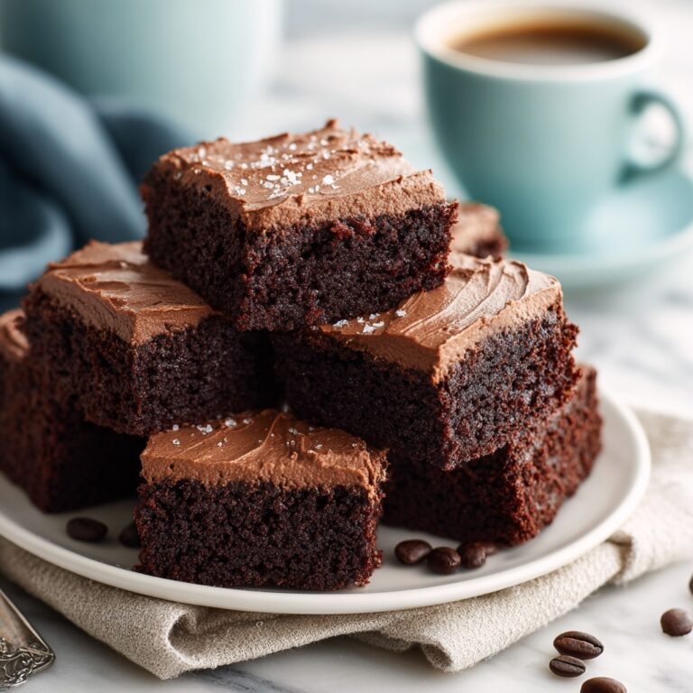 Frosted Coffee Brownies Recipe