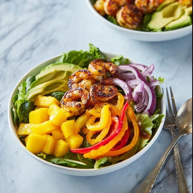 Shrimp Salad with Avocado and Orange Vinagrette Recipe