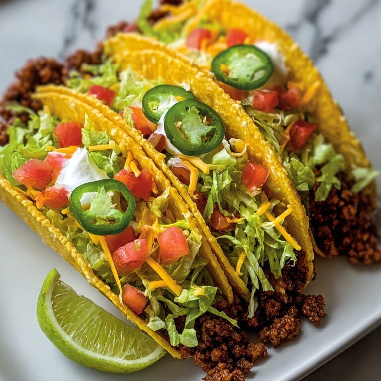 Crispy Beef Tacos Recipe