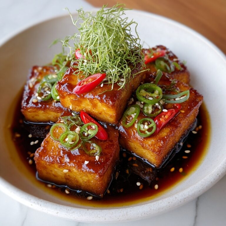 Korean Braised Tofu Recipe