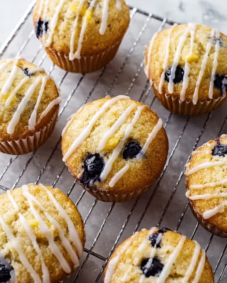 Zesty Lemon Blueberry Muffins for a Bright Morning Boost Recipe