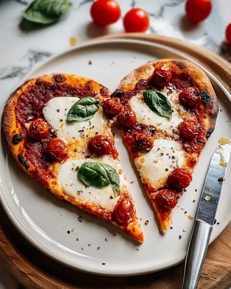 Heart Shaped Pizza Recipe