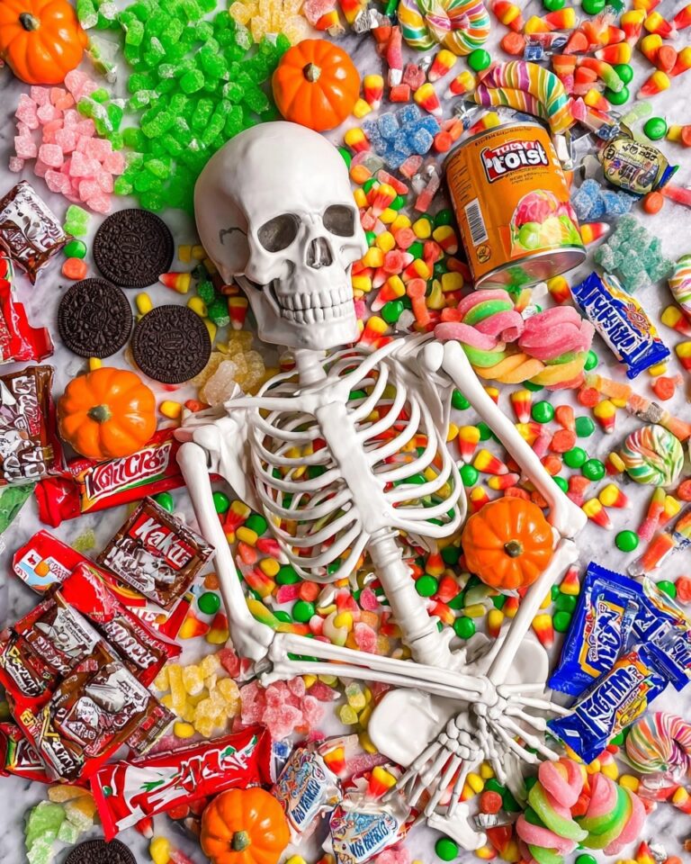 Trick or Treat Halloween Candy Board Recipe