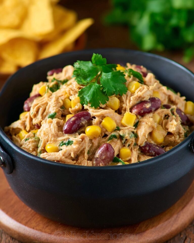 Creamy Chicken and Bean Chili in the Slow Cooker Recipe
