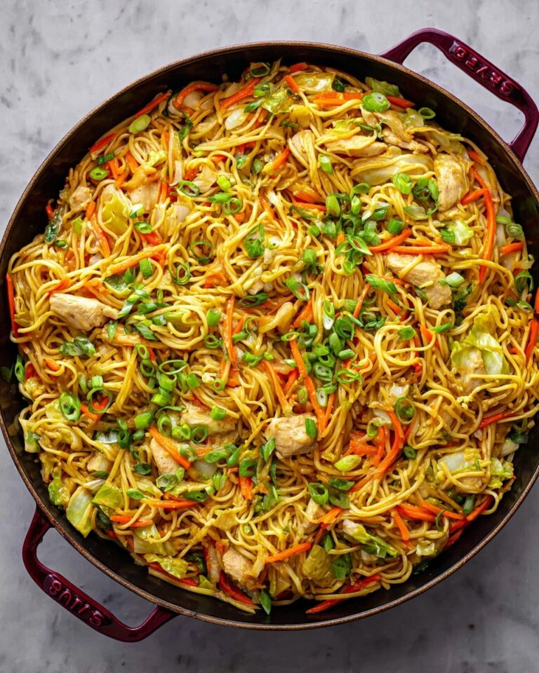 Chicken Chow Mein with the Best Chow Mein Sauce Recipe