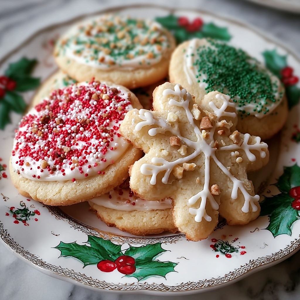 Slice & Bake Festive Christmas Cookies Recipe - Recipe Image