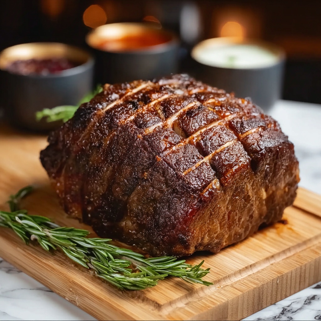 Classic Christmas Prime Rib Recipe - Recipe Image