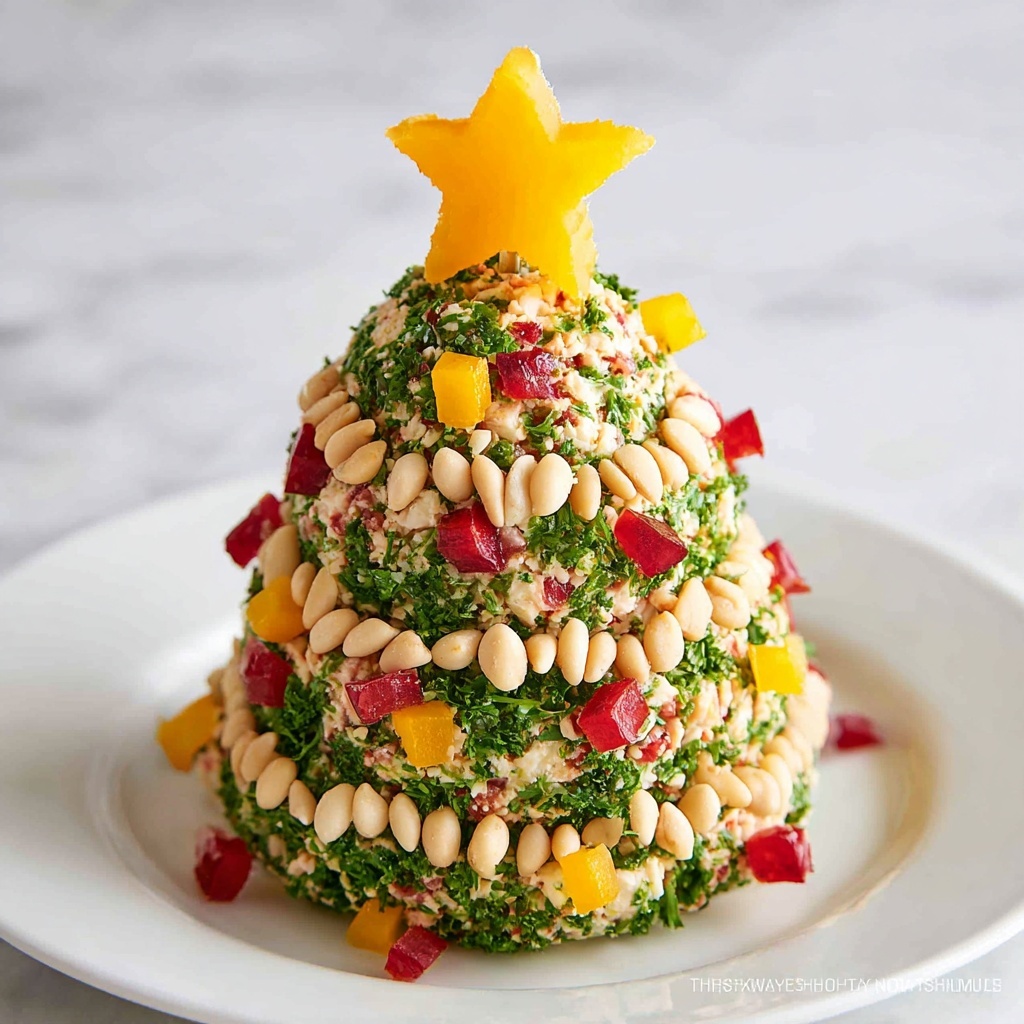 Christmas Cheese Tree Recipe - Recipe Image