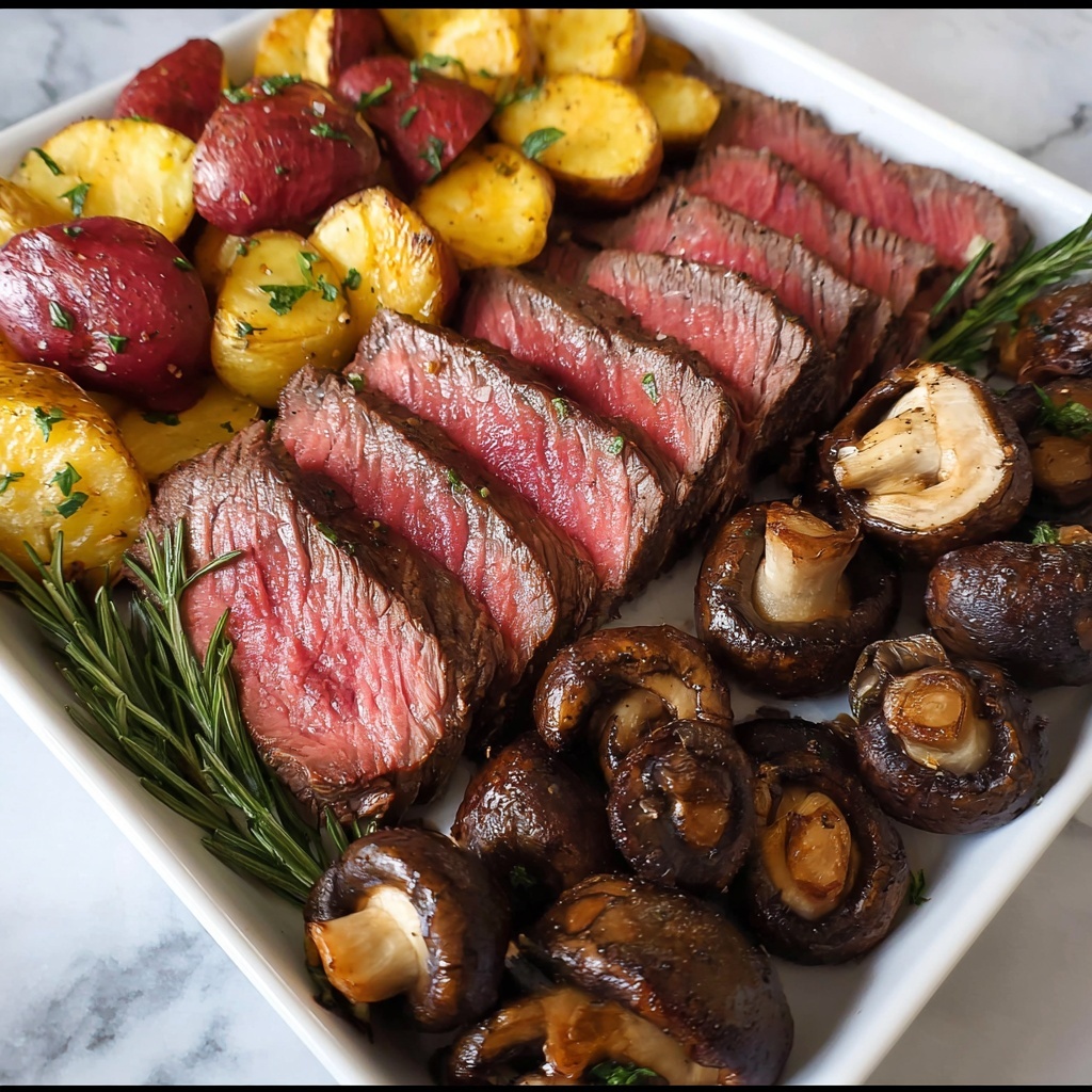 Christmas Beef Tenderloin (Sheet Pan Beef Tenderloin) Recipe - Recipe Image