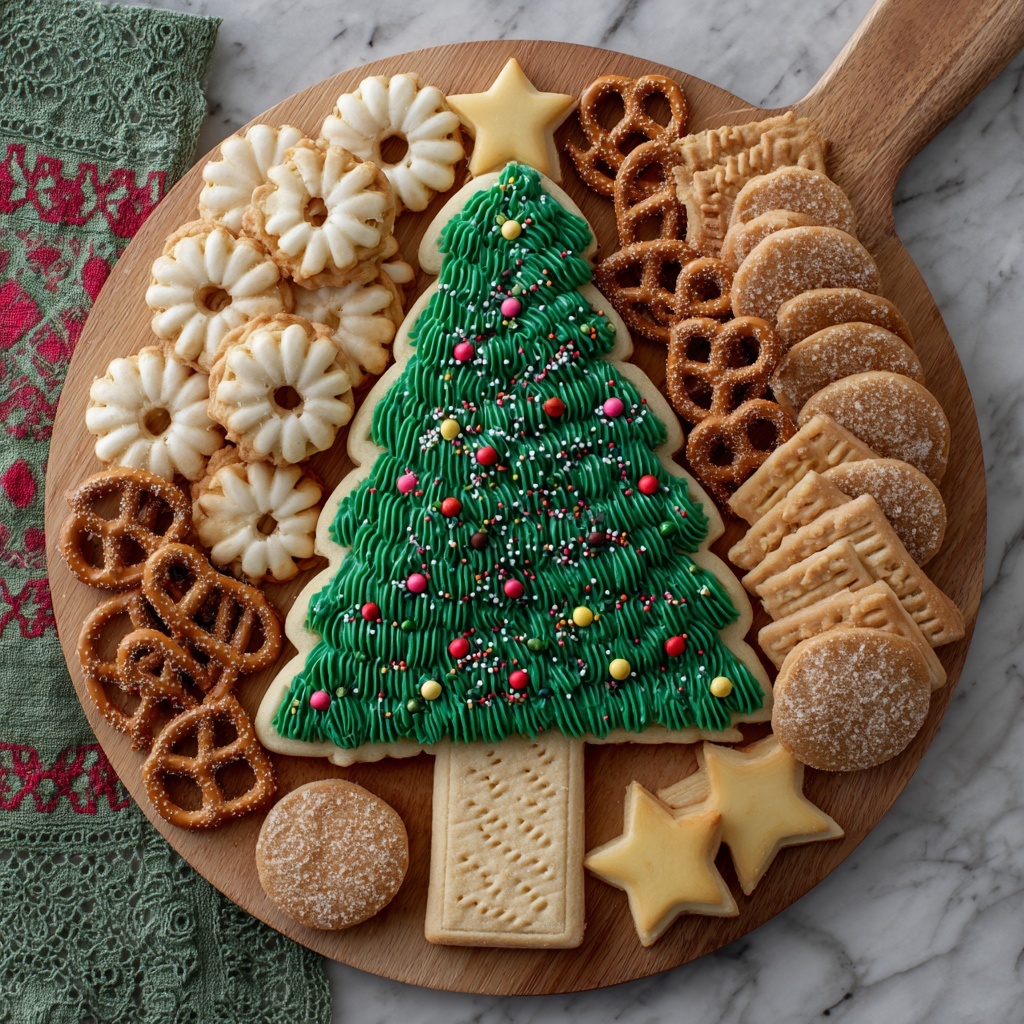 Frosting Dip Christmas Tree Recipe - Recipe Image