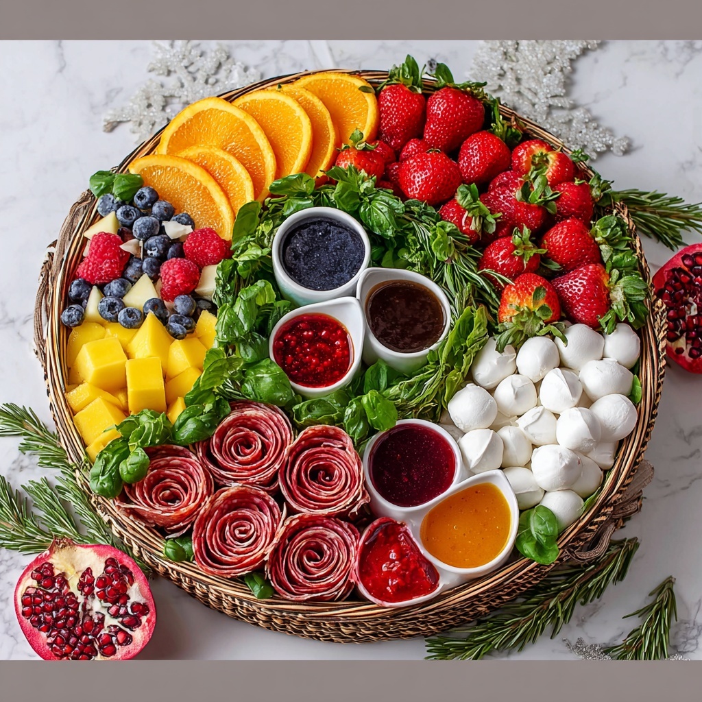 Christmas Charcuterie Wreath: Best Snack Board Recipe - Recipe Image