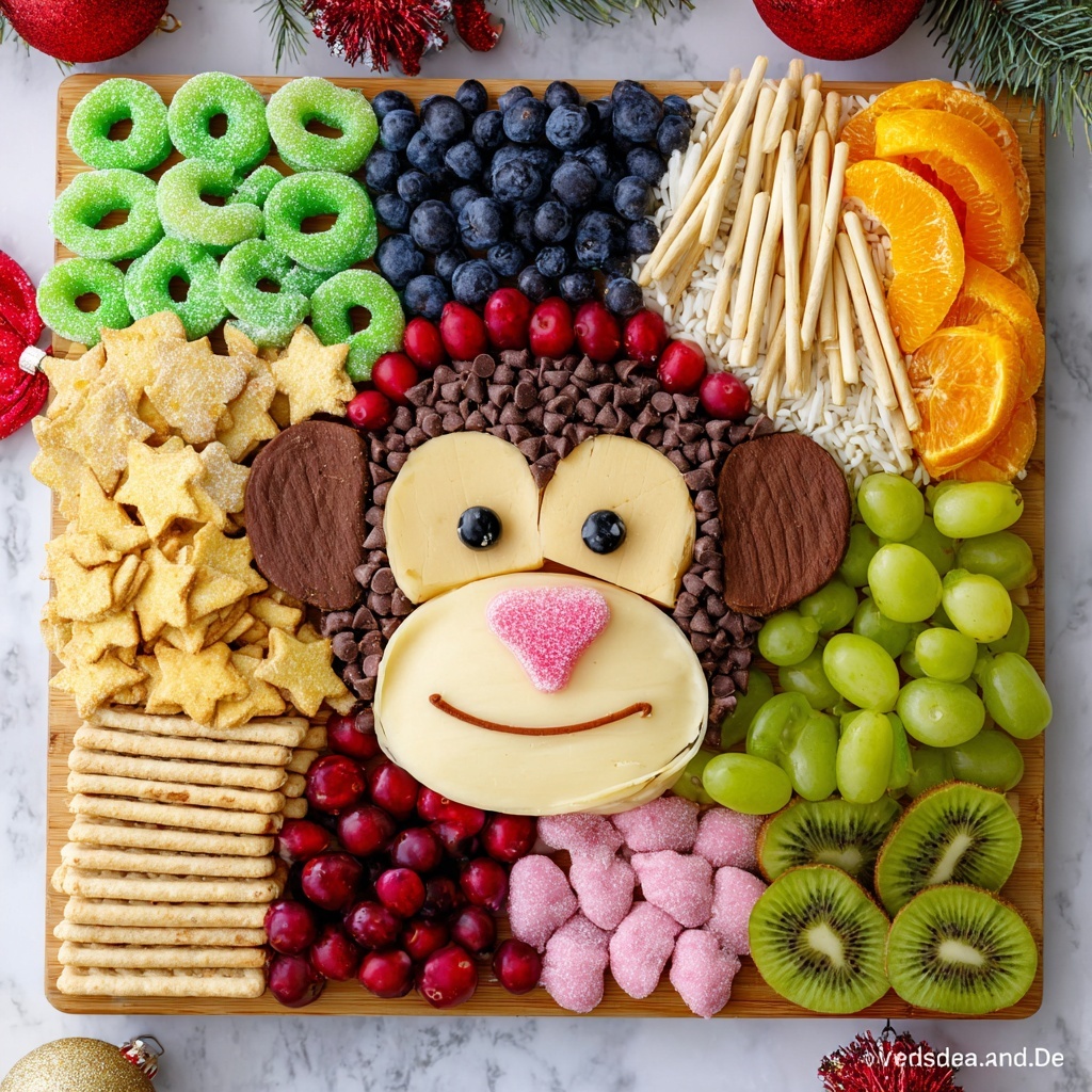 Christmas Deer Charcuterie Board Recipe - Recipe Image